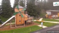 Archiv Foto Webcam Schmitten: Restaurant und Spielplatz Sonnkogel 09:00