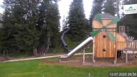 Archiv Foto Webcam Schmitten: Restaurant und Spielplatz Sonnkogel 05:00