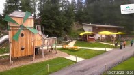 Archiv Foto Webcam Schmitten: Restaurant und Spielplatz Sonnkogel 09:00