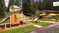 Archiv Foto Webcam Schmitten: Restaurant und Spielplatz Sonnkogel 09:00