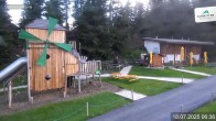Archiv Foto Webcam Schmitten: Restaurant und Spielplatz Sonnkogel 05:00