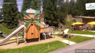Archiv Foto Webcam Schmitten: Restaurant und Spielplatz Sonnkogel 11:00