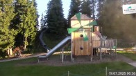 Archiv Foto Webcam Schmitten: Restaurant und Spielplatz Sonnkogel 05:00