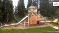 Archiv Foto Webcam Schmitten: Restaurant und Spielplatz Sonnkogel 09:00