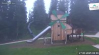Archiv Foto Webcam Schmitten: Restaurant und Spielplatz Sonnkogel 05:00