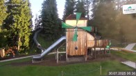 Archiv Foto Webcam Schmitten: Restaurant und Spielplatz Sonnkogel 05:00