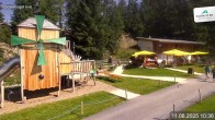 Archiv Foto Webcam Schmitten: Restaurant und Spielplatz Sonnkogel 09:00