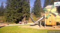 Archiv Foto Webcam Schmitten: Restaurant und Spielplatz Sonnkogel 09:00