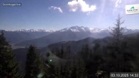 Archiv Foto Webcam Schmitten: Restaurant und Spielplatz Sonnkogel 13:00