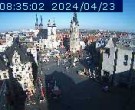 Archiv Foto Webcam Blick vom Ratshof auf den Marktplatz in Halle 07:00