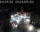 Archiv Foto Webcam Blick vom Ratshof auf den Marktplatz in Halle 03:00