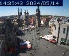 Archiv Foto Webcam Blick vom Ratshof auf den Marktplatz in Halle 13:00