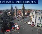Archiv Foto Webcam Blick vom Ratshof auf den Marktplatz in Halle 11:00