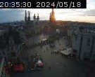Archiv Foto Webcam Blick vom Ratshof auf den Marktplatz in Halle 19:00