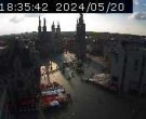 Archiv Foto Webcam Blick vom Ratshof auf den Marktplatz in Halle 17:00