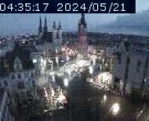 Archiv Foto Webcam Blick vom Ratshof auf den Marktplatz in Halle 03:00