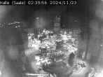 Archiv Foto Webcam Blick vom Ratshof auf den Marktplatz in Halle 01:00