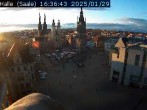 Archiv Foto Webcam Blick vom Ratshof auf den Marktplatz in Halle 15:00