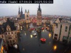 Archiv Foto Webcam Blick vom Ratshof auf den Marktplatz in Halle 06:00