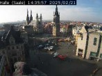 Archiv Foto Webcam Blick vom Ratshof auf den Marktplatz in Halle 13:00