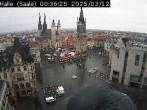 Archiv Foto Webcam Blick vom Ratshof auf den Marktplatz in Halle 07:00