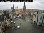 Archiv Foto Webcam Blick vom Ratshof auf den Marktplatz in Halle 09:00