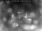Archiv Foto Webcam Blick vom Ratshof auf den Marktplatz in Halle 23:00