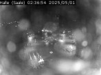 Archiv Foto Webcam Blick vom Ratshof auf den Marktplatz in Halle 01:00