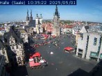 Archiv Foto Webcam Blick vom Ratshof auf den Marktplatz in Halle 10:00