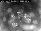 Archiv Foto Webcam Blick vom Ratshof auf den Marktplatz in Halle 01:00
