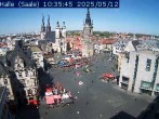 Archiv Foto Webcam Blick vom Ratshof auf den Marktplatz in Halle 09:00