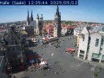 Archiv Foto Webcam Blick vom Ratshof auf den Marktplatz in Halle 11:00