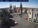Archiv Foto Webcam Blick vom Ratshof auf den Marktplatz in Halle 13:00