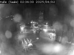 Archiv Foto Webcam Blick vom Ratshof auf den Marktplatz in Halle 01:00