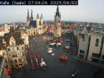 Archiv Foto Webcam Blick vom Ratshof auf den Marktplatz in Halle 06:00