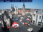 Archiv Foto Webcam Blick vom Ratshof auf den Marktplatz in Halle 09:00