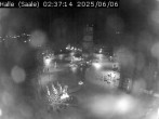 Archiv Foto Webcam Blick vom Ratshof auf den Marktplatz in Halle 01:00