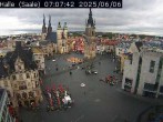 Archiv Foto Webcam Blick vom Ratshof auf den Marktplatz in Halle 06:00