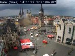 Archiv Foto Webcam Blick vom Ratshof auf den Marktplatz in Halle 13:00