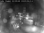 Archiv Foto Webcam Blick vom Ratshof auf den Marktplatz in Halle 01:00