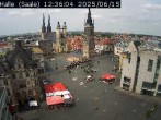 Archiv Foto Webcam Blick vom Ratshof auf den Marktplatz in Halle 11:00