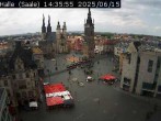 Archiv Foto Webcam Blick vom Ratshof auf den Marktplatz in Halle 13:00