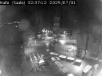 Archiv Foto Webcam Blick vom Ratshof auf den Marktplatz in Halle 01:00