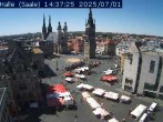 Archiv Foto Webcam Blick vom Ratshof auf den Marktplatz in Halle 13:00