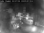 Archiv Foto Webcam Blick vom Ratshof auf den Marktplatz in Halle 01:00