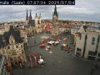 Archiv Foto Webcam Blick vom Ratshof auf den Marktplatz in Halle 06:00