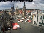Archiv Foto Webcam Blick vom Ratshof auf den Marktplatz in Halle 11:00