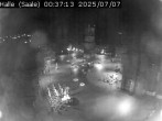 Archiv Foto Webcam Blick vom Ratshof auf den Marktplatz in Halle 23:00
