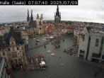 Archiv Foto Webcam Blick vom Ratshof auf den Marktplatz in Halle 06:00