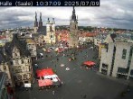 Archiv Foto Webcam Blick vom Ratshof auf den Marktplatz in Halle 09:00